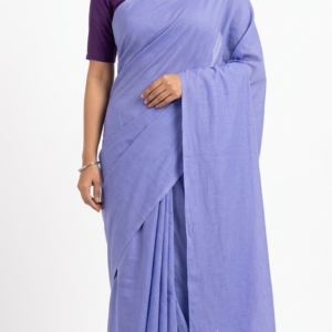 Mul Cotton Lavender Saree